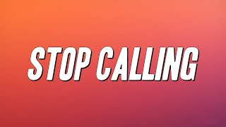 JACOTÉNE - Stop Calling (Lyrics)