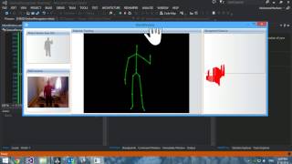 Drawing on Canvas using Kinect Sensor
