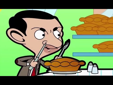 All You Can EAT Mr Bean Animated Funny Clips Cartoons for Kids