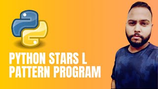 Python Pattern Programs - Printing Stars '*' in L Shape | Strybo - Curse