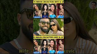 12 Indian Cricketers Beautiful Wife & Girlfriend | ICC World Cup 2023 Players and their Wife #viral