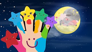 Learn Colors 🌈 | Star Finger Family | Finger Family Rhymes Collection #Shorts