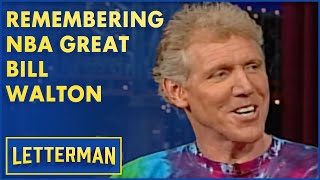 Bill Walton On Mark Cuban, Going Under The Knife 31 Times And More | Letterman