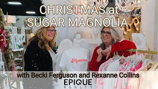 Shopping at Sugar Magnolia Vendor Market | Unique Christmas Decor and Gifts in Oxford MS