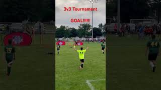 Goal at 3v3 tournament!!! #soccer #futbol #goal