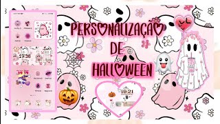 Personalização e organização de halloween  🎃🕸👻  |  a13 4g samsung