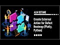 Create External Action for Defect Heatmap (Plotly, Python)