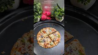 Instant and easy paratha pizza recipe #recipe #food #paratha #pizza #easyrecipe #shorts #short #veg