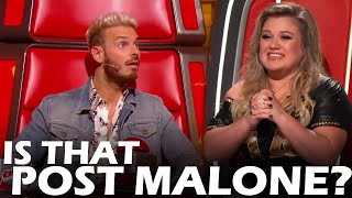 TOP 5 POST MALONE COVERS ON THE VOICE | BEST AUDITIONS