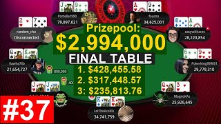 $1,050 NLHE – World Championship | $2,994,000 Prize Pool | Final Table [#37]