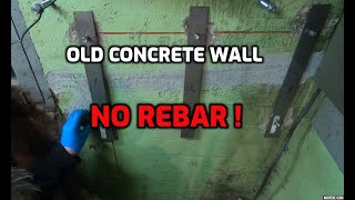 REINFORCING A CRACKED BASEMENT WALL