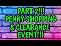 🤑PART 2: PENNY SHOPPING AT THE DOLLAR GENERAL CLEARANCE EVENT🤑#SHORTS