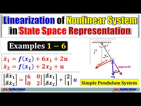 Linearization Of Nonlinear Systems In State Space Method | Control ...