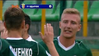 Карпаты - Ворскла - 1:3. Гол: Владимир Одарюк  (91’)