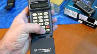 Collectible handset's:  Motorola MicroTAC-Digital personal communicator! *Year 1989*