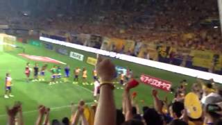 仙台対鹿島２０１３試合後