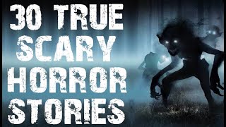 30 TRUE Terrifying Skinwalker & Cryptid Deep Woods Stories | Mega Compilation | (Scary Stories)