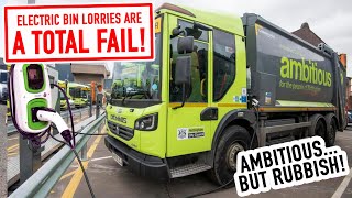 Ambitious but RUBBISH. These EV bin lorries were a TOTAL FAIL 😂😂