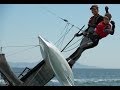 Sailing World Cup Hyères - Nacra 17 Medal Race Highlights