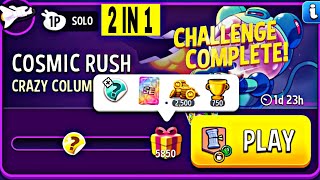 2 Solo cosmic rush crazy columns gimme green blow em up | match masters | cosmic rush solo