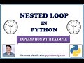 Nested Loop in Python | Nested Loop in Python in Hindi
