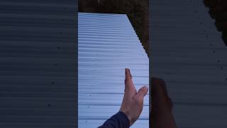 Screw Placement For Metal Roofing.