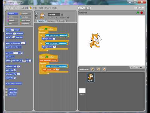 Scratch Tutorial- How to Jump Scratch Tutorial- How to Jump