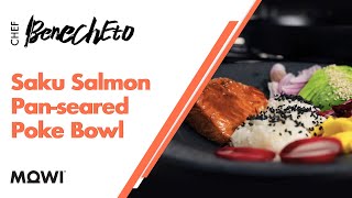 MOWI Saku Salmon Pan-seared Poke Bowl