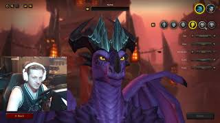 Dragonflight Dracthyr Dragon Evoker Character Customization Live Gameplay - World of Warcraft