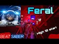 I SIGHTREAD THIS UPPER 12 STAR MAP?!?! - Beat Saber - meganeko - Feral