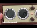 jcc multifunction wooden retro am fm desk radio unboxing and review ae07