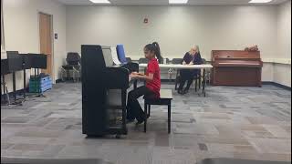 Rondo in C (Mozart)- at ISSMA district event