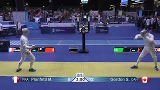 World Championships 2023 SMS - L32 - Maxime Pianfetti FRA v Shaul Gordon CAN