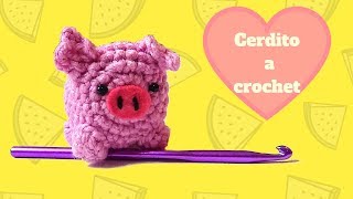 CERDITO TEJIDO A CROCHET PASO A PASO