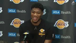 Rui Hachimura makes history as first Japanese-born player for the Lakers - Press Conference