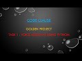 #task1 |  @codeclause   Internship |Golden project |Task 1 : Voice assistant using python