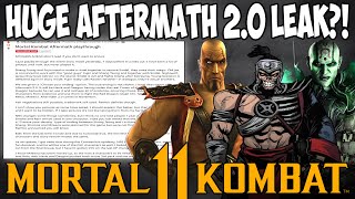 INSANE Aftermath 2.0 Leak?! Very Convincing Leak For MK11's Future! - Mortal Kombat 11 Ultimate