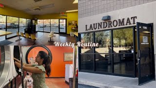 Laundry at Laundromat! How we do laundry in USA 🧺👚