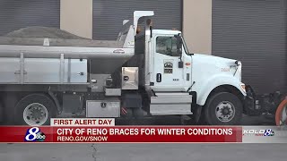 City of Reno braces for winter conditions