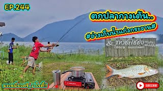 EP.244 ตกปลาเเคมป์ปิ้งCamping #ทวิชฟิชชิ่ง เขื่อนเเก่งกระจาน หมายธรรมชาติแต่กลายเป็นผู้ประสบภัย