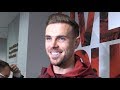 Jordan Henderson Post Match Interview - Liverpool 4-0 Barcelona (Agg 4-3) - Champions League Semi