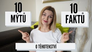 10 MÝTŮ A FAKTŮ o těhotenství - těhotenské mýty, fakta o těhotenství - Sub CZ, IT, AJ