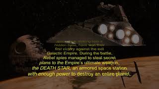 Star Wars text crawl created with Python
