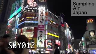 【4K/HD動画素材SBY012】交差点、夜景、渋谷、109【Stock Footage Video】shibuya, Intersection, scramble, crossing