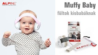 Alpine Muffy Baby hallásvédelem csecsemőknek