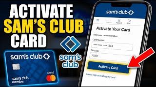 How to Activate Your Sam's Club Card - Beginner Guide