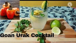 Goan summer drink  Urak Cocktail