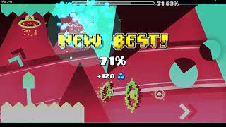 Geometry Dash - ACU 71% + 45% - 100% (Extreme Demon Progress)