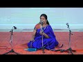 dr.chinmaya rao musical u0026 lyrical sharade karuneya tore by swaramedha student chandana murali