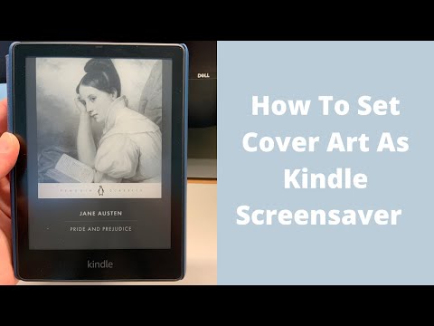 How to Set a Book Cover as Lock Screen Background on Kindle